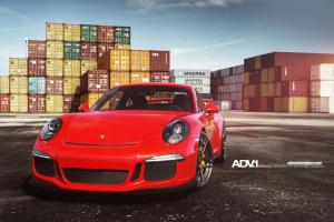 2015 Porsche 911 GT3 on ADV.1 Wheels (ADV005MV1CS)